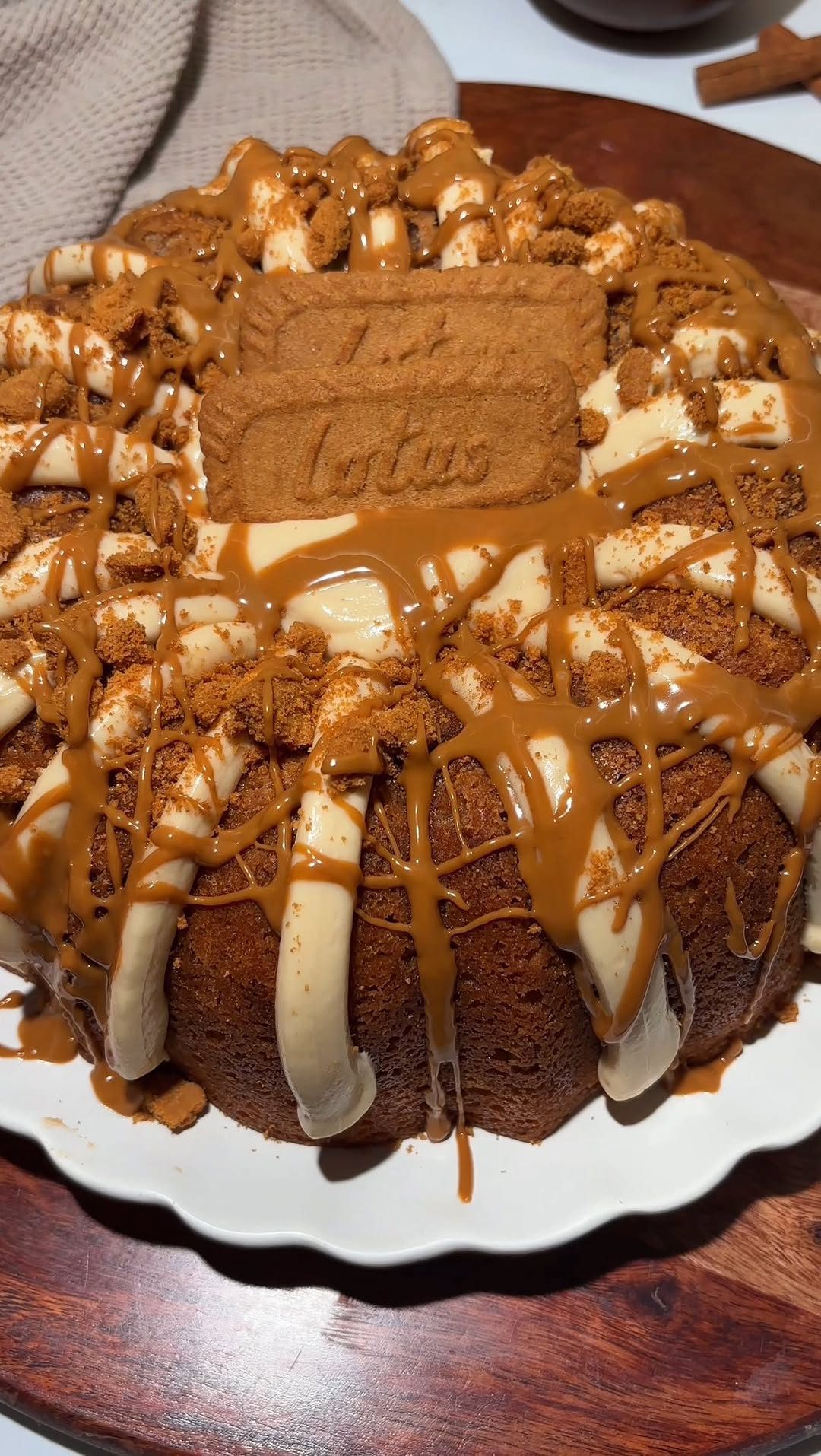 Biscoff Bundt Cake