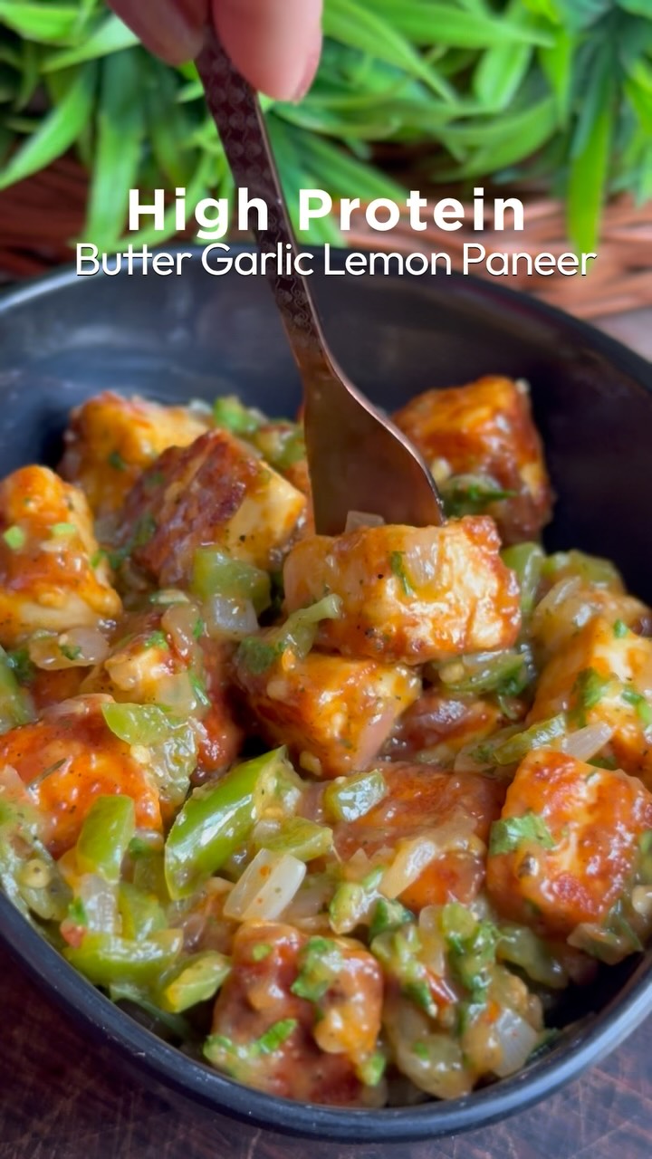 Butter Garlic Lemon Paneer