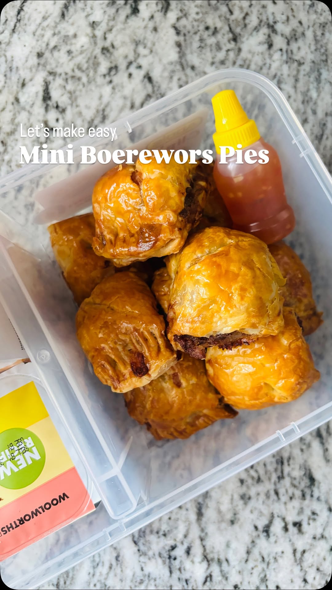 Easy Mini Boerewors Pies
