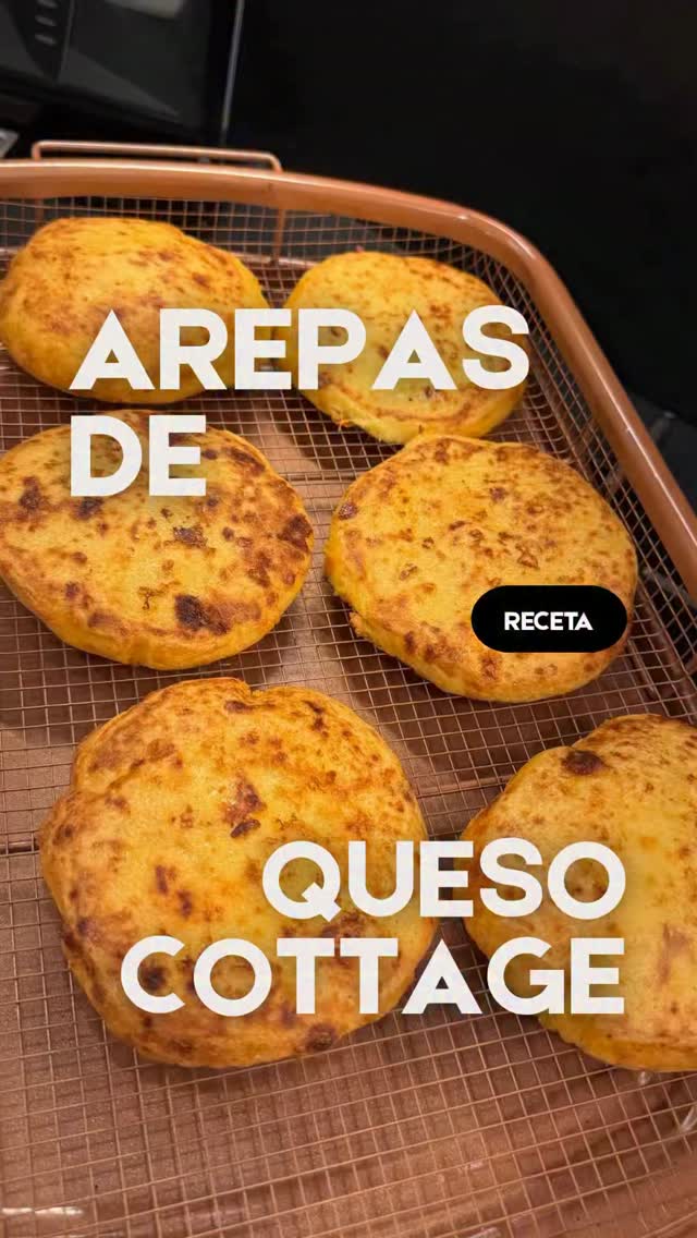 Cottage Cheese Protein Arepas