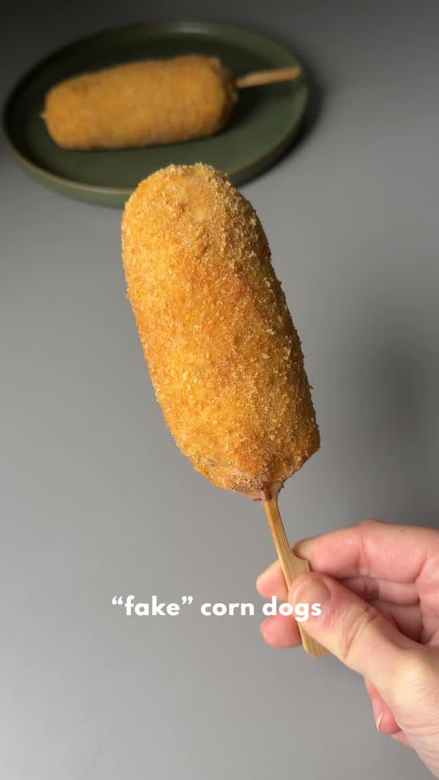 High-Protein Chicken Corn Dogs