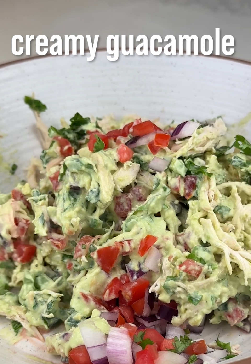 Healthy Guacamole Chicken Salad