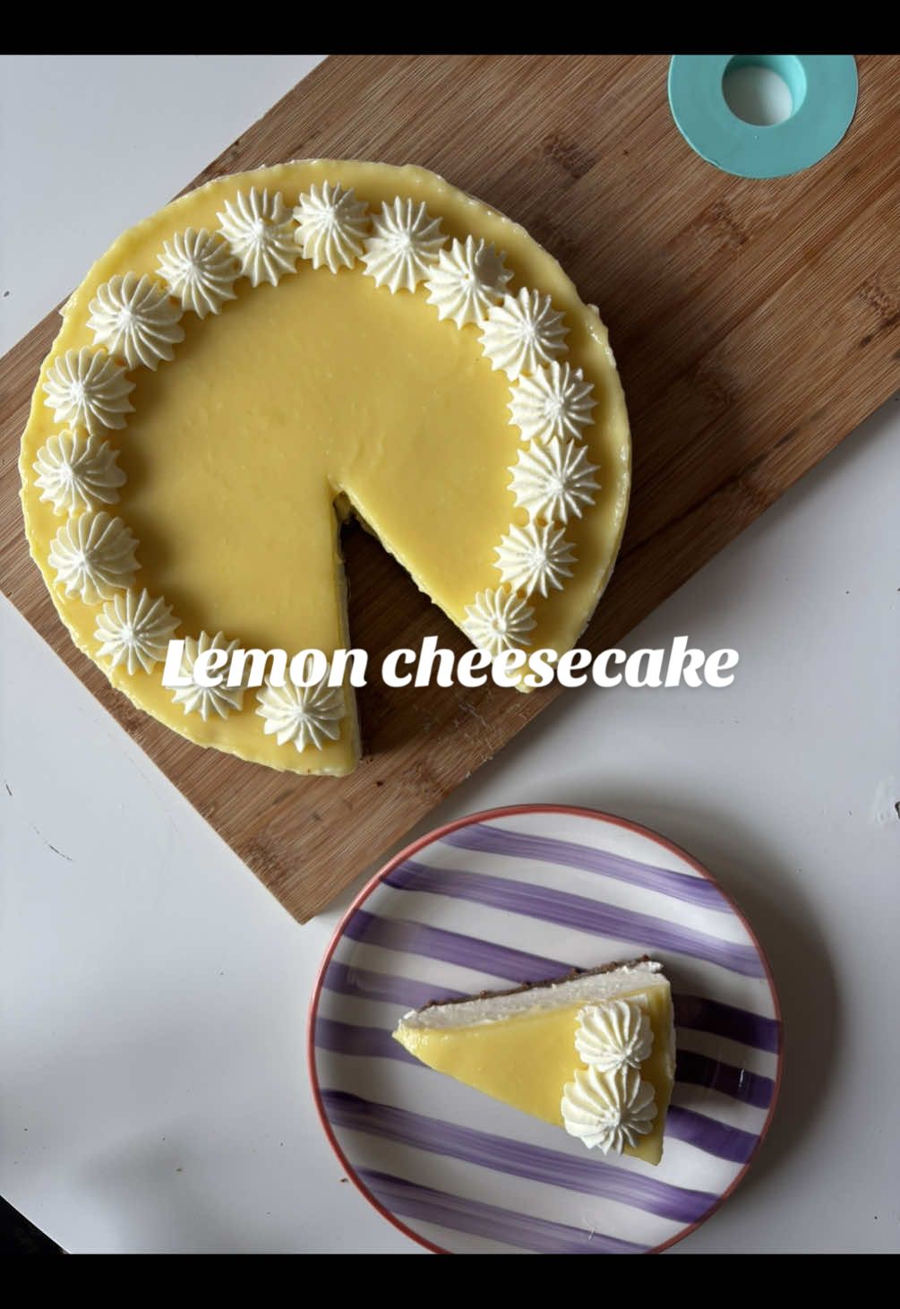 No Bake Lemon Cheesecake (No Gelatin)