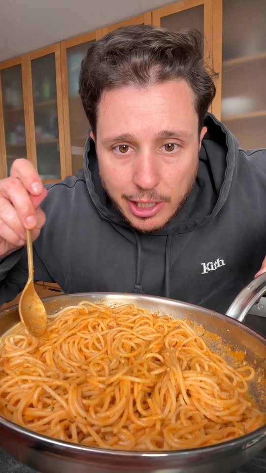 Roasted Garlic Butter Pasta