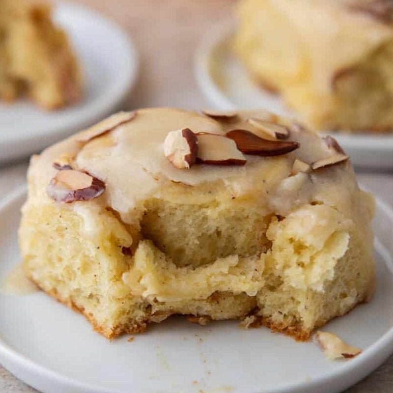 Almond Croissant Cinnamon Rolls