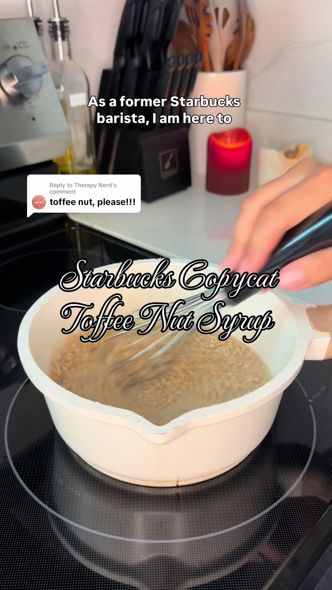 Starbucks Copycat Toffee Nut Syrup