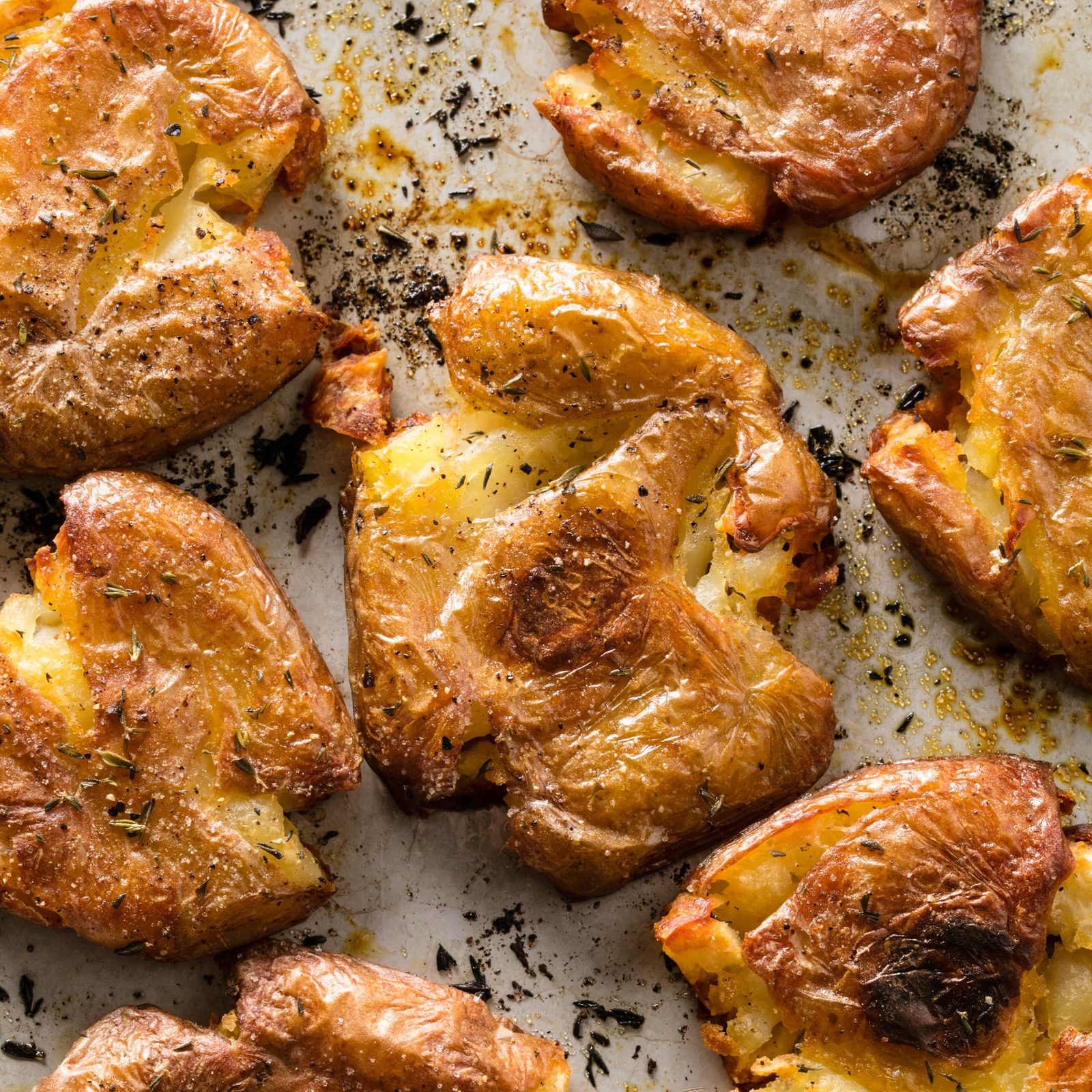 Roasted Smashed Potatoes