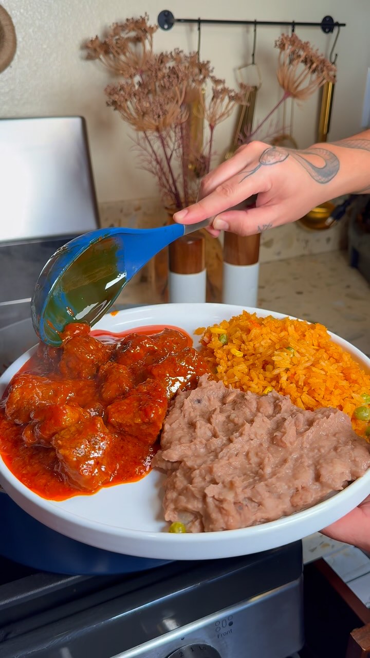 Carne con Chile Colorado