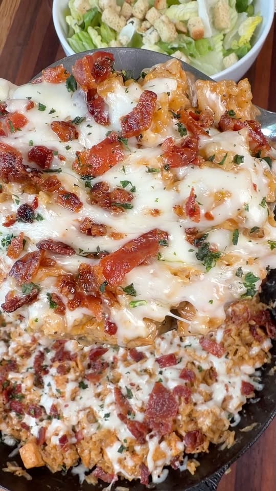 One-Pan Parmesan Garlic Chicken and Rice
