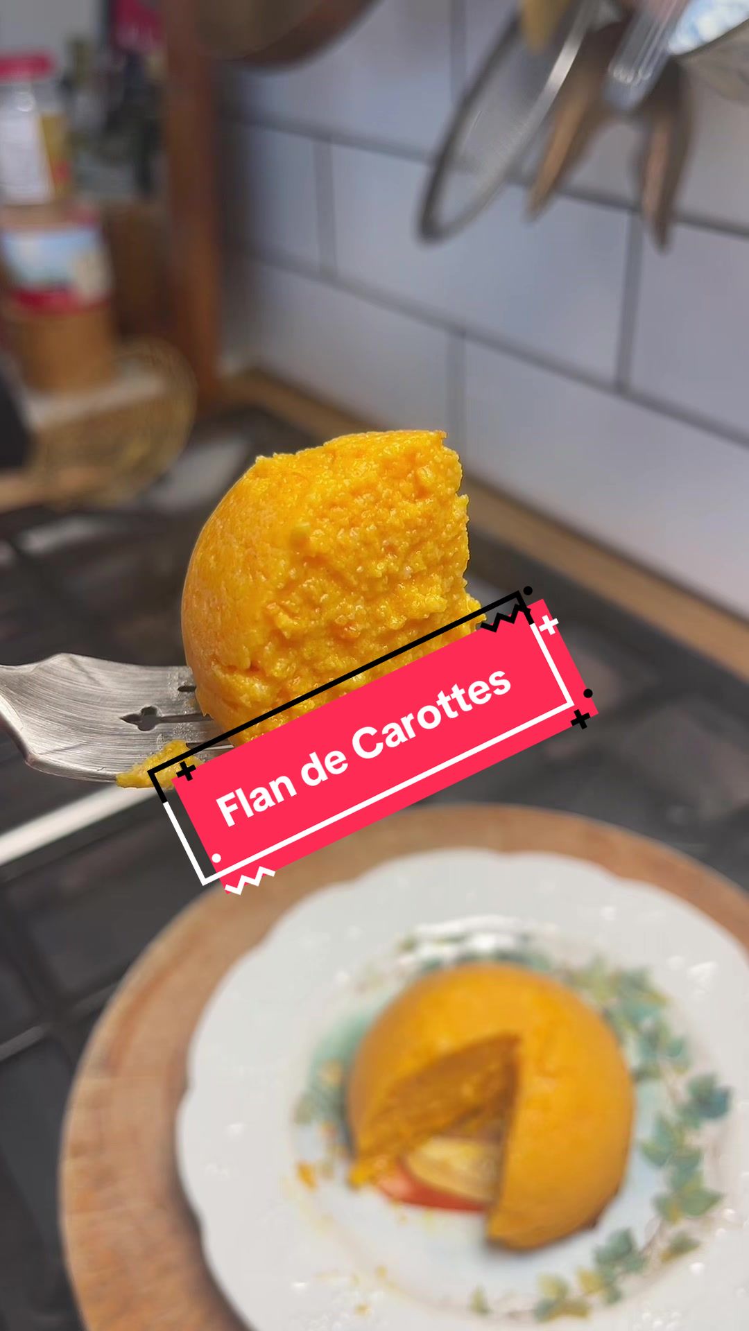 Flan de Carotte (French Carrot Flan)