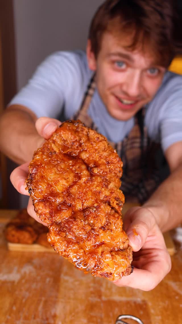Honey Garlic Chicken Schnitzel