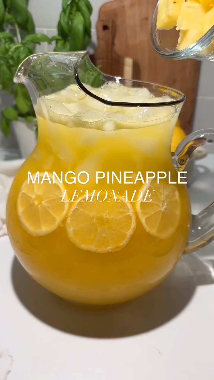 Mango Pineapple Lemonade