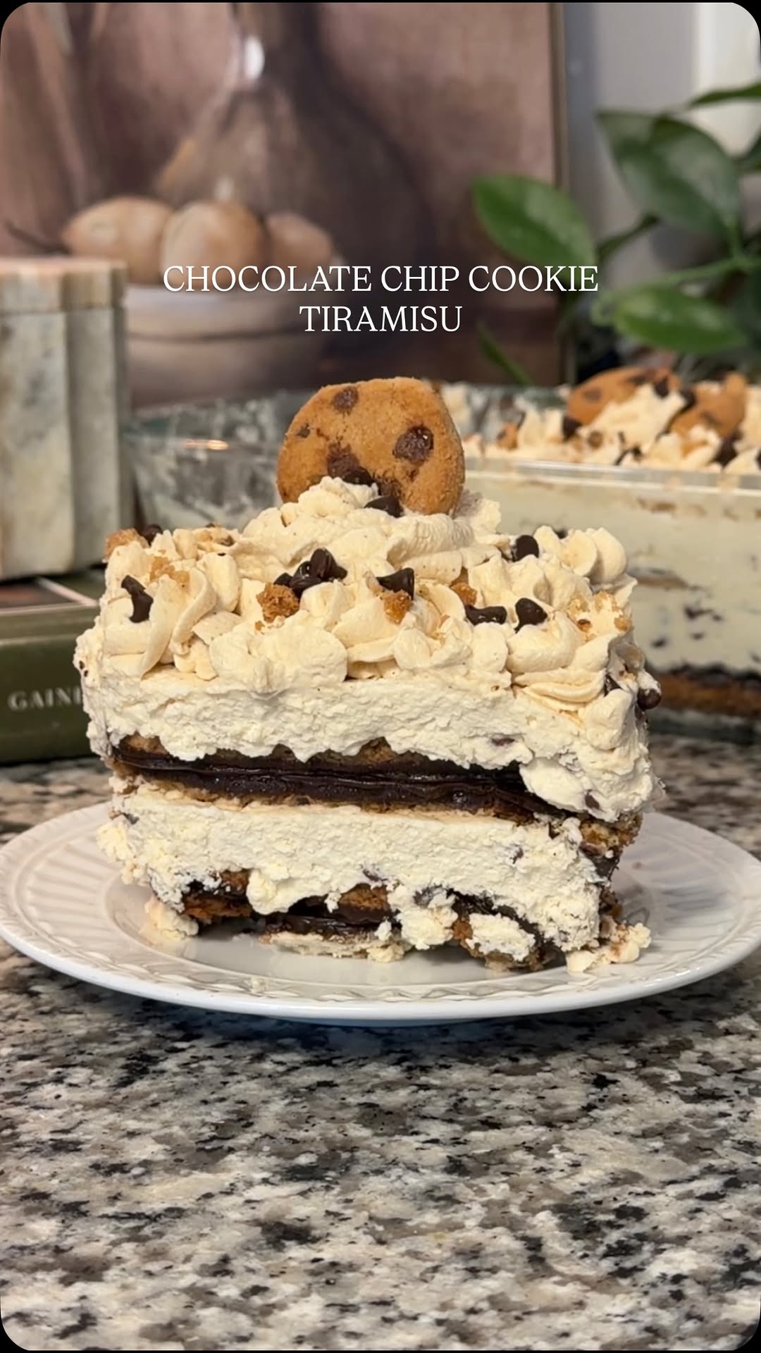 Chocolate Chip Cookie Tiramisu