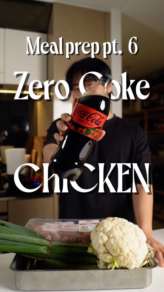 Zero Cola Chicken Korean Style Meal Prep