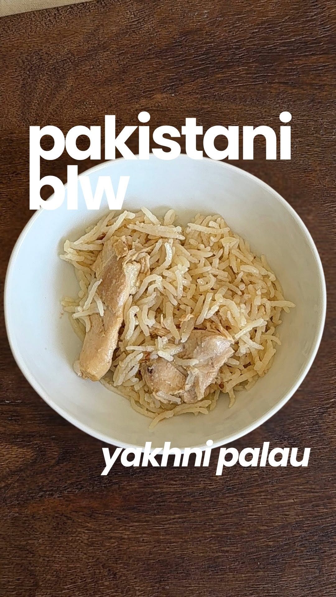 Baby-Safe Yakhni Pulao