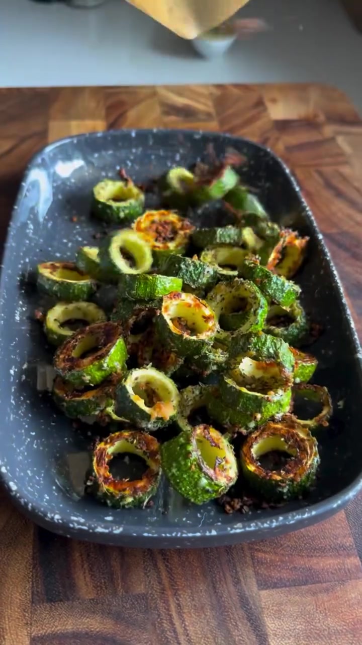 Parmesan Zucchini Rings