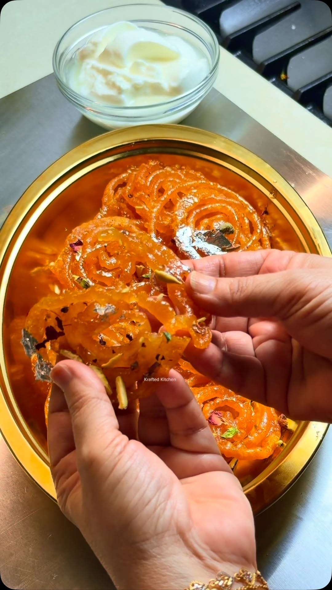Instant Crispy Jalebi