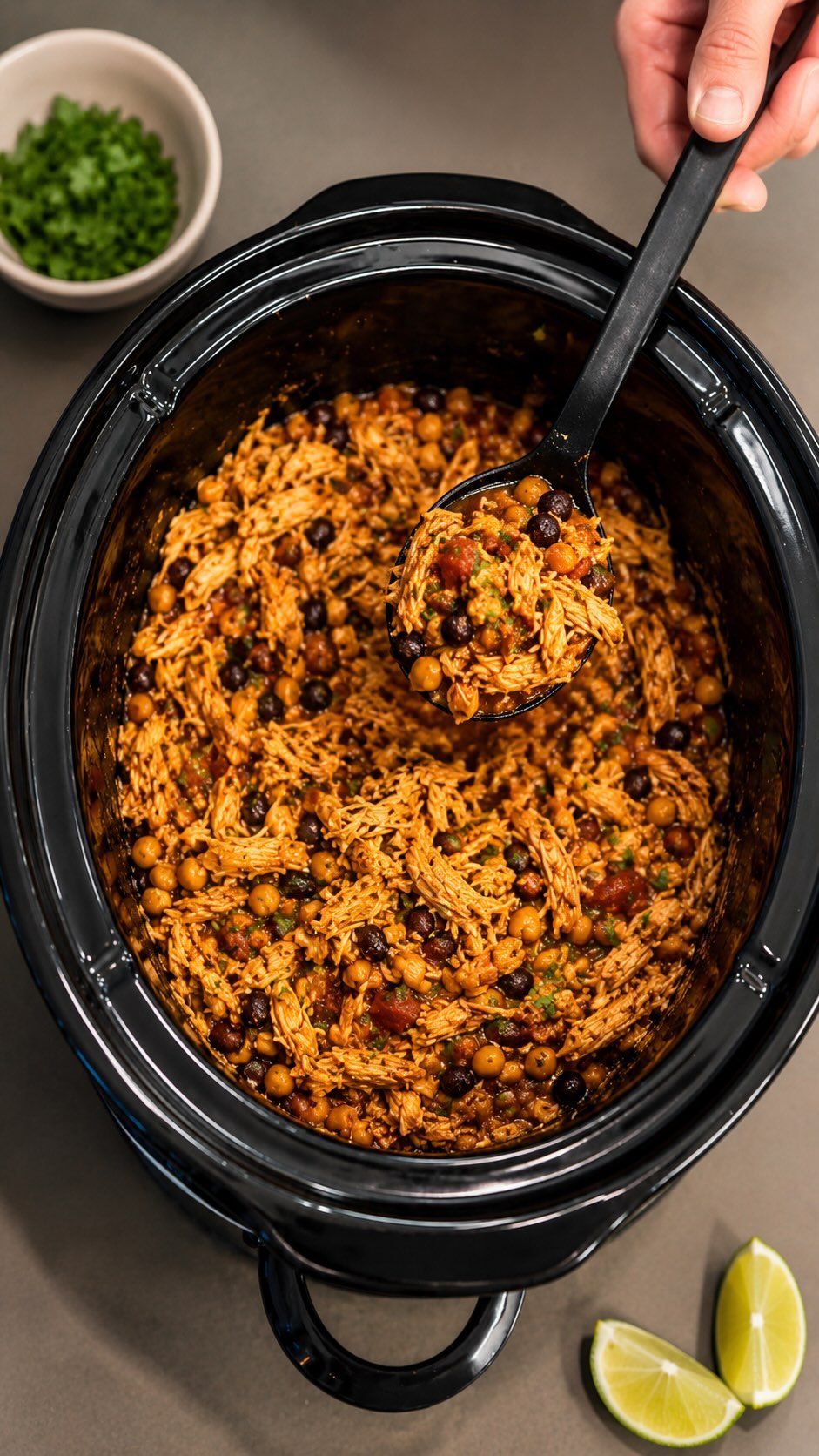 Crockpot Shredded Chicken Meal-Prep Base