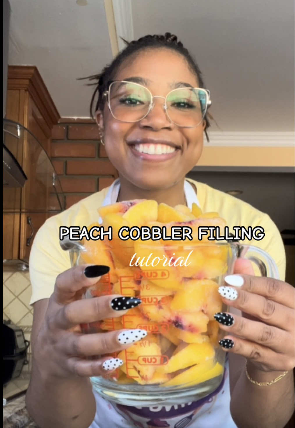 Peach Cobbler Sweet Roll Filling