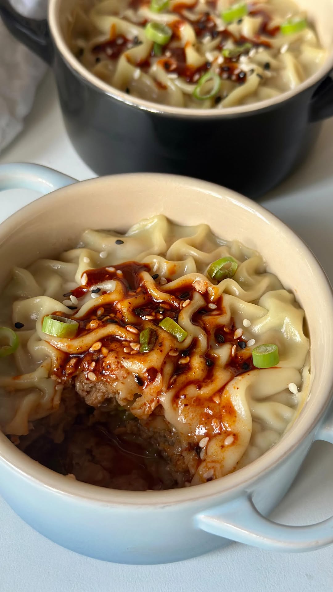 Viral Dumpling Lasagna