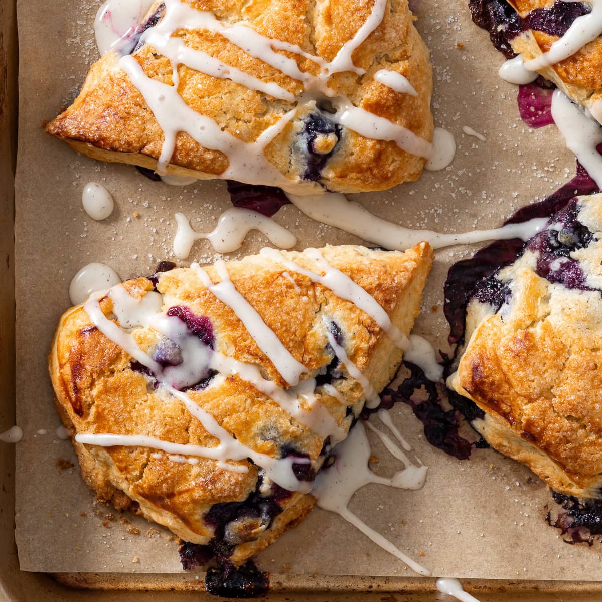 Easy Gluten Free Blueberry Scones