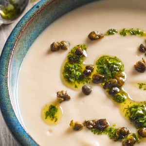 Microwave-Fried Crispy Capers