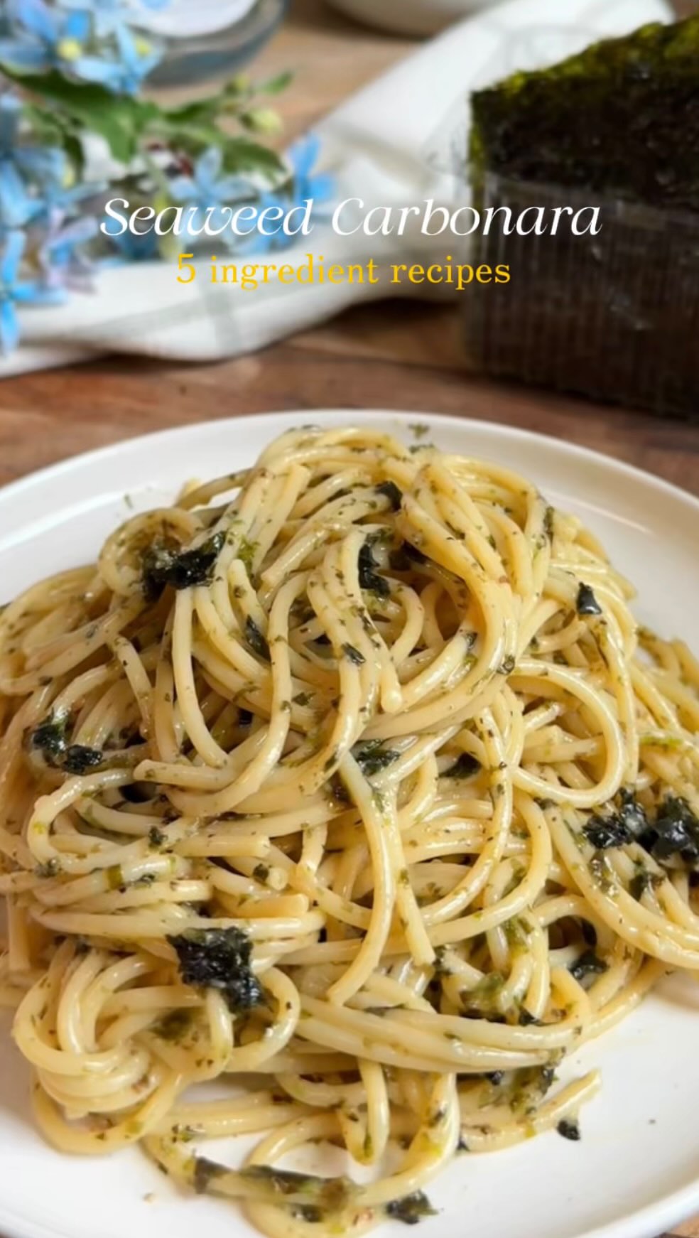 Seaweed Carbonara