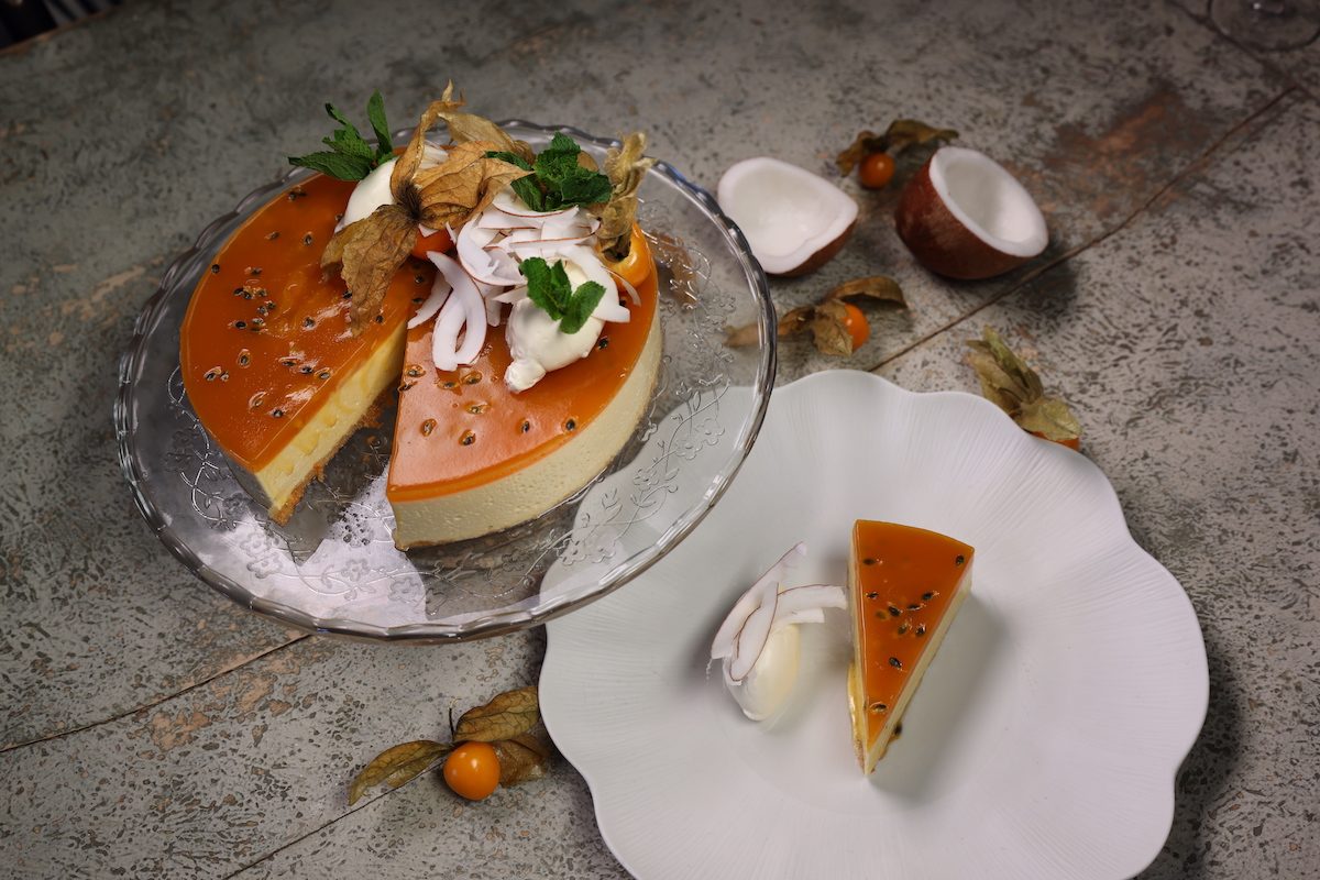 Passionfruit and Mango Delice