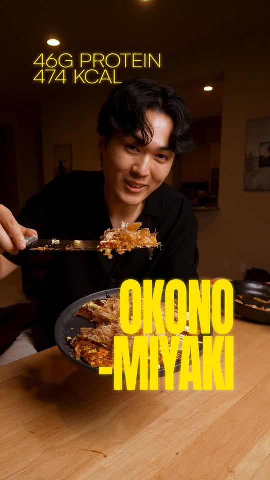High Protein Tofu Okonomiyaki