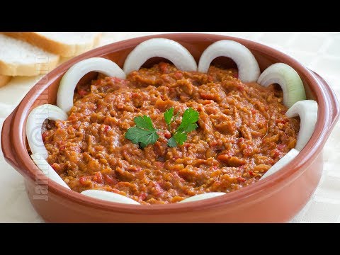 Zacusca de Vinete (Romanian Eggplant Spread)