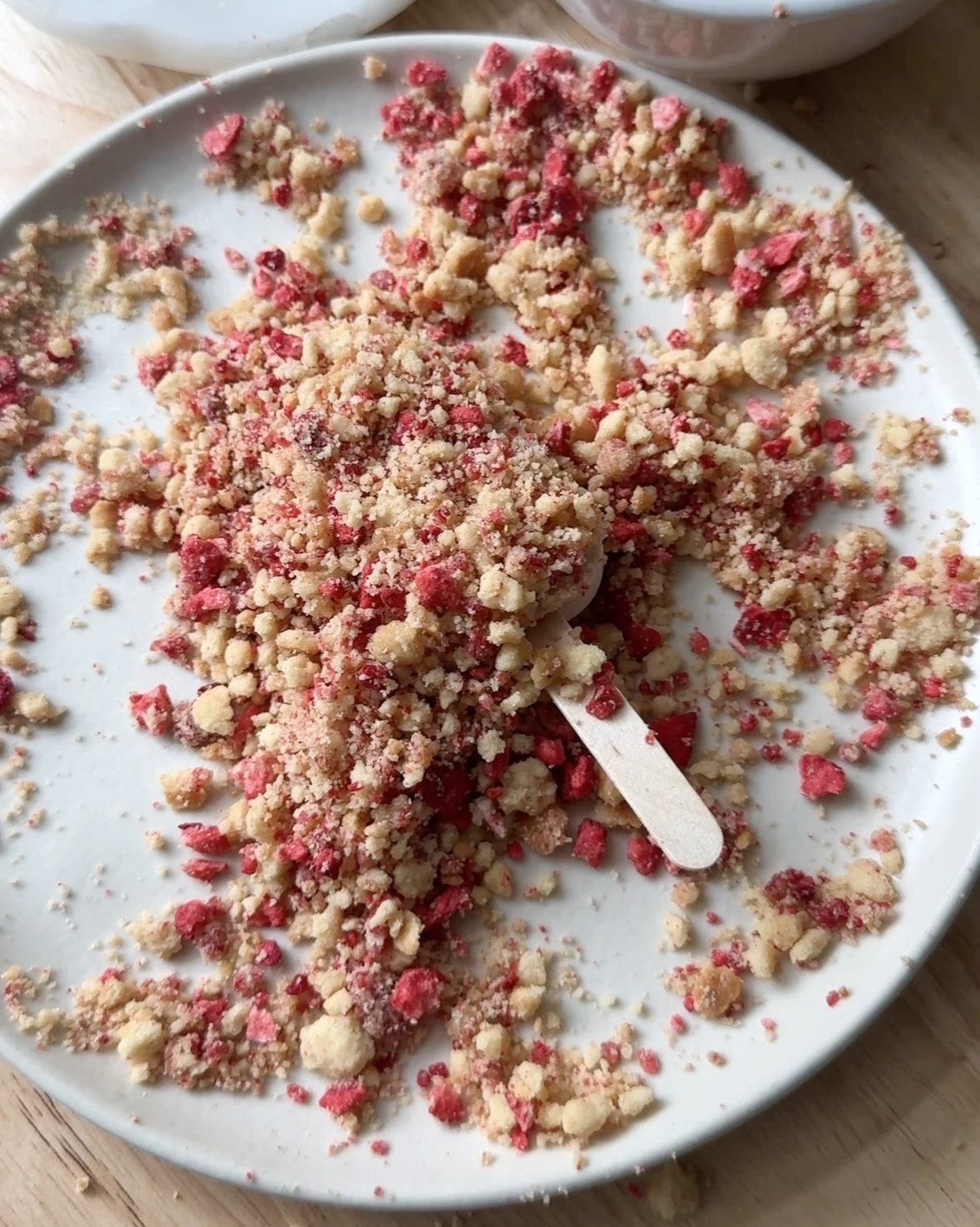 Healthy Strawberry Shortcake Ice Cream Bars