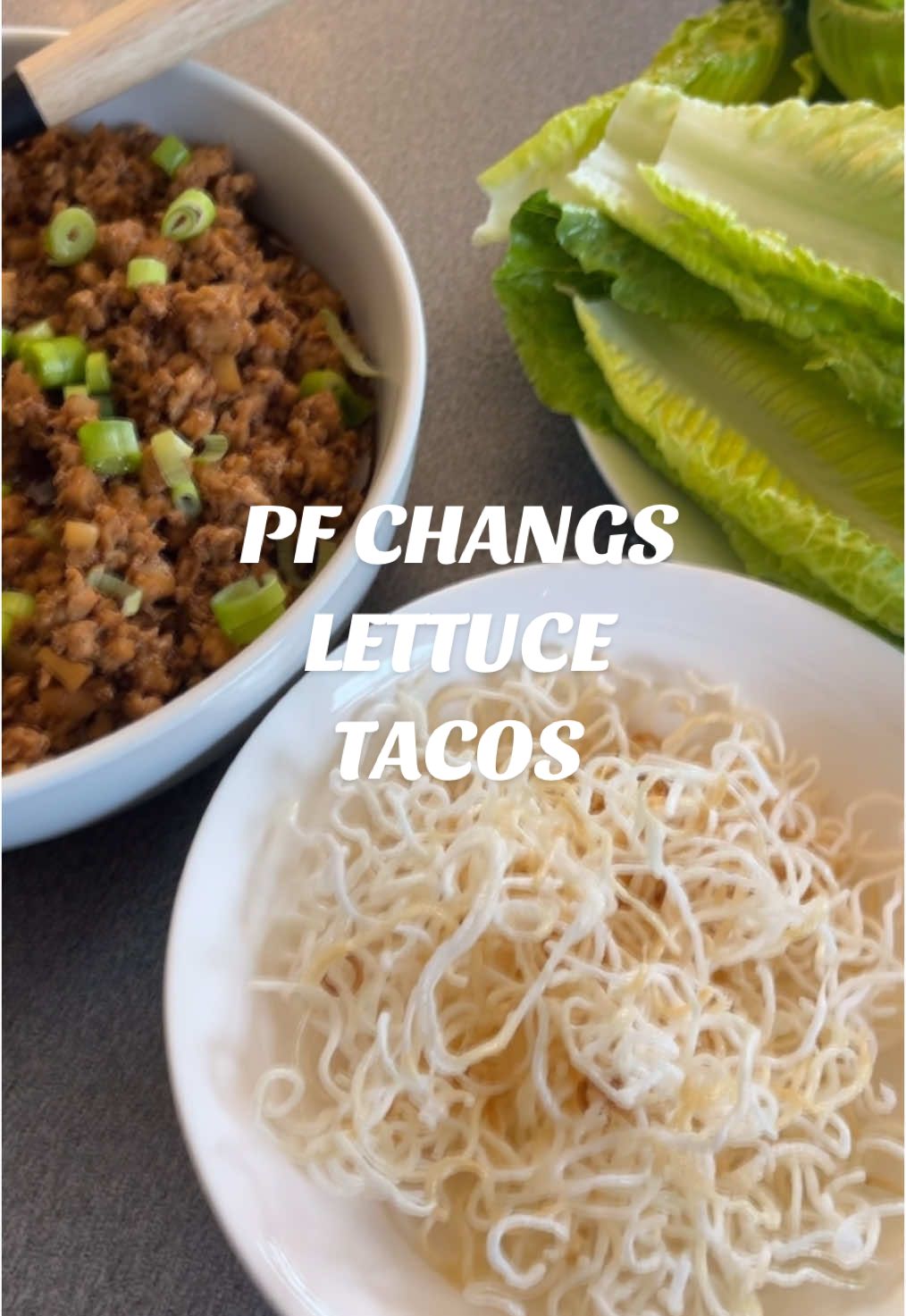 PF Chang’s-Style Chicken Lettuce Wrap Tacos