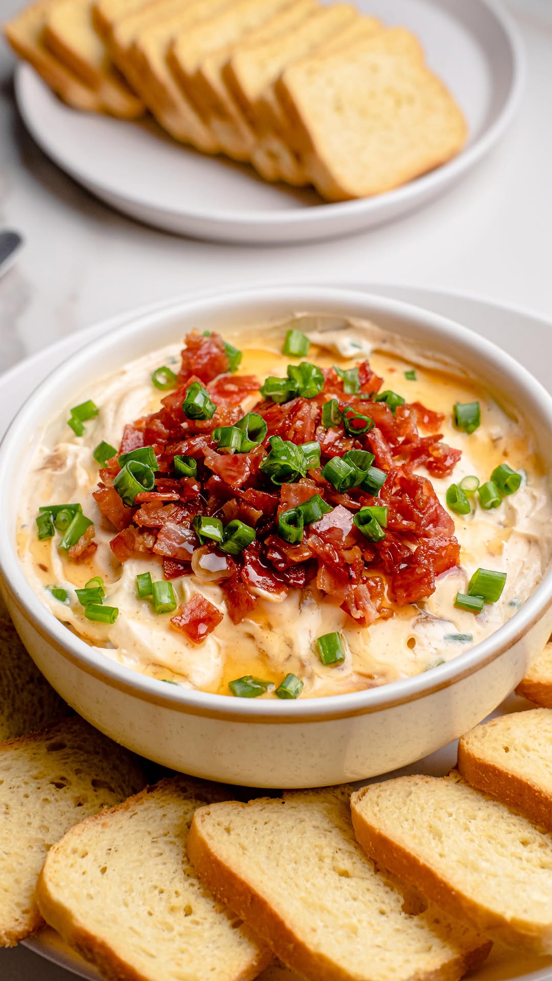 Bacon, Caramelized Onion, and Honey Dip