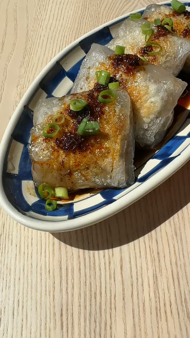 Crispy Pork and Scallion Dumplings with Rice Paper