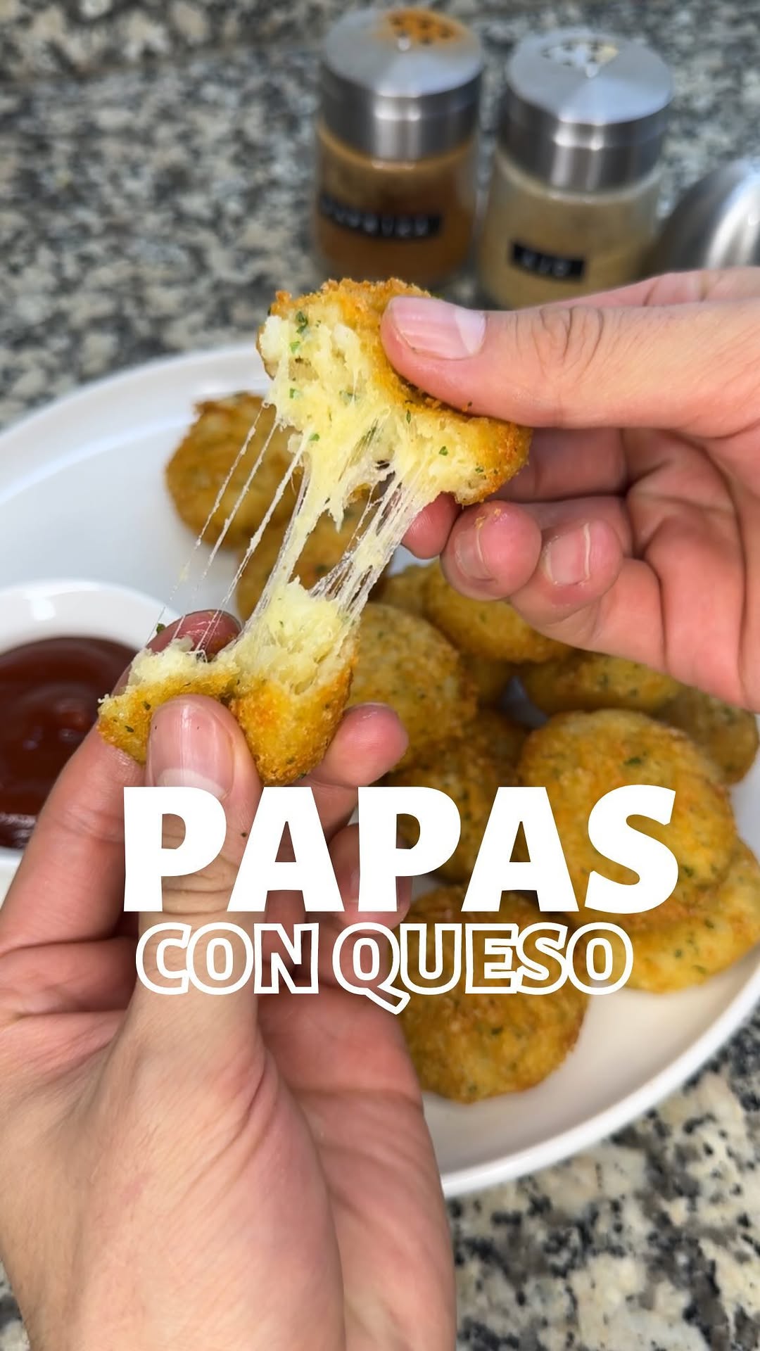 Crispy Potato Bites with Cheese and Cilantro