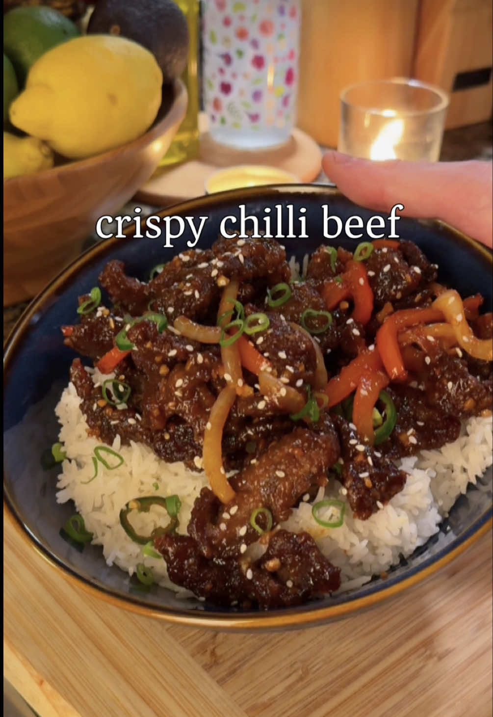 Crispy Chilli Beef