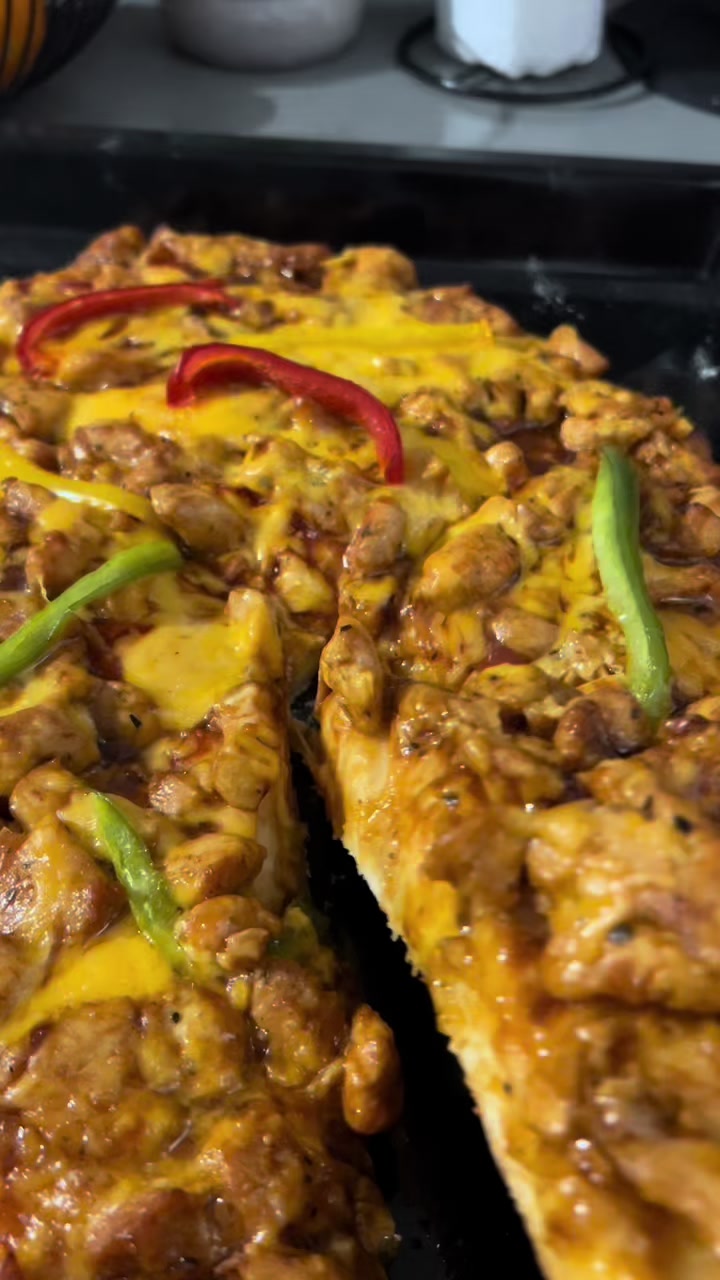 Homemade Chicken Pizza