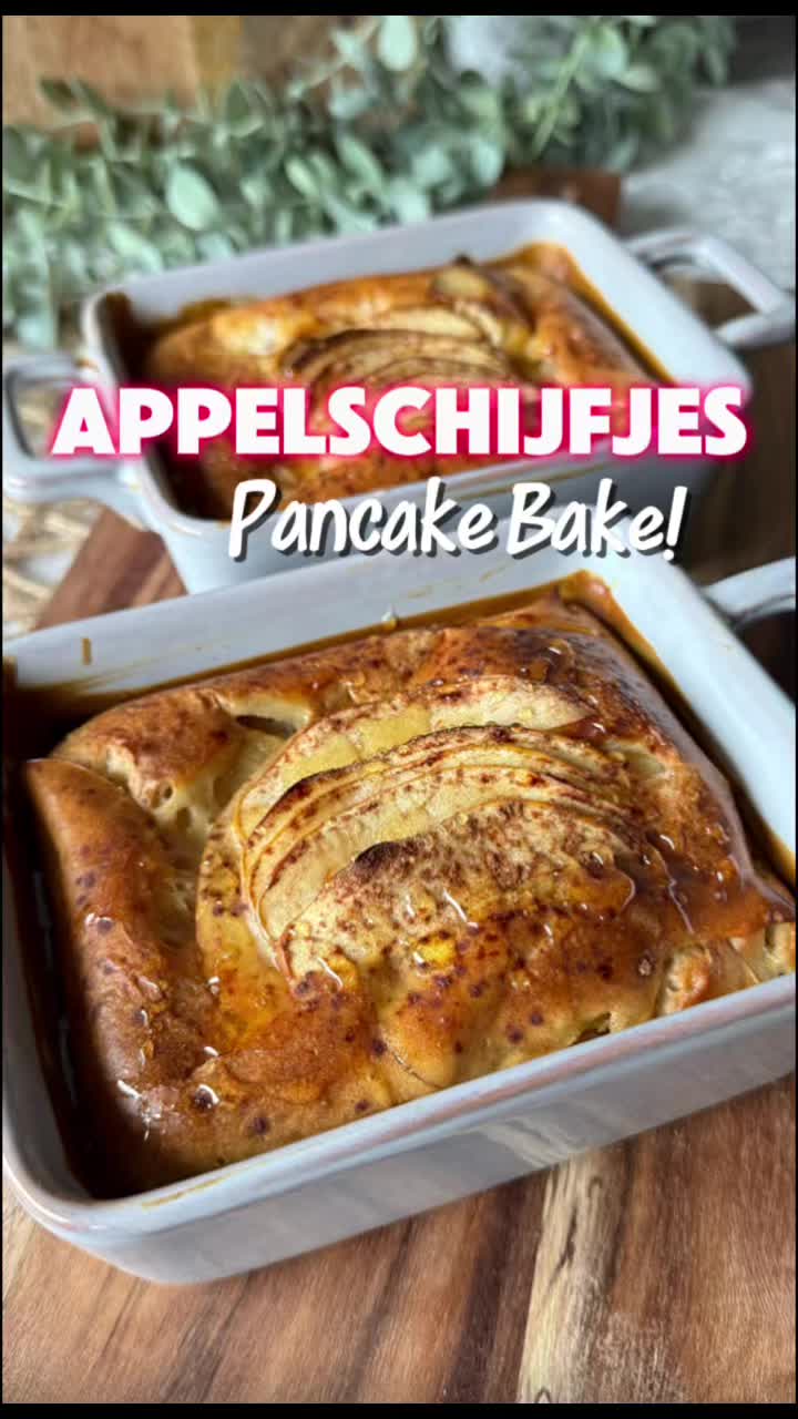 Apple Slice Pancake Bake
