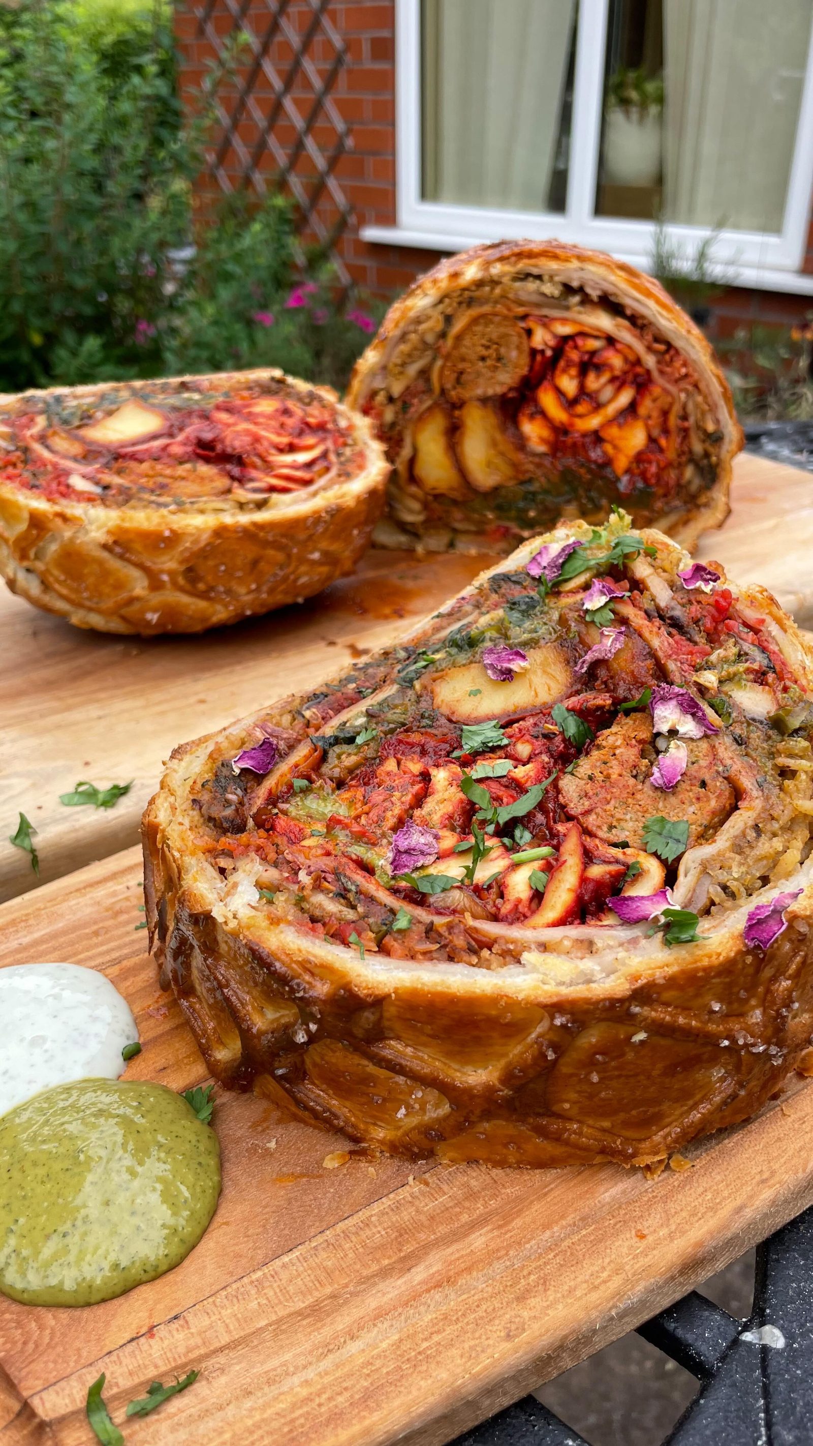Tandoori Roast Dinner Wellington