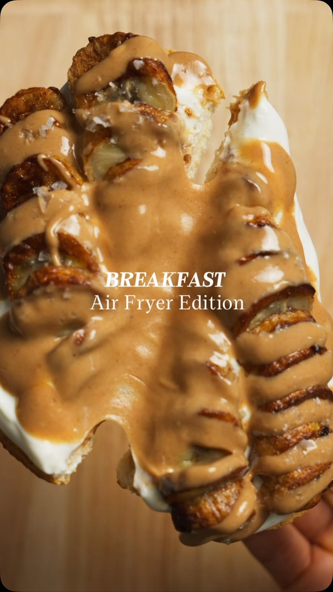 Protein Salted Caramel Banana Toast
