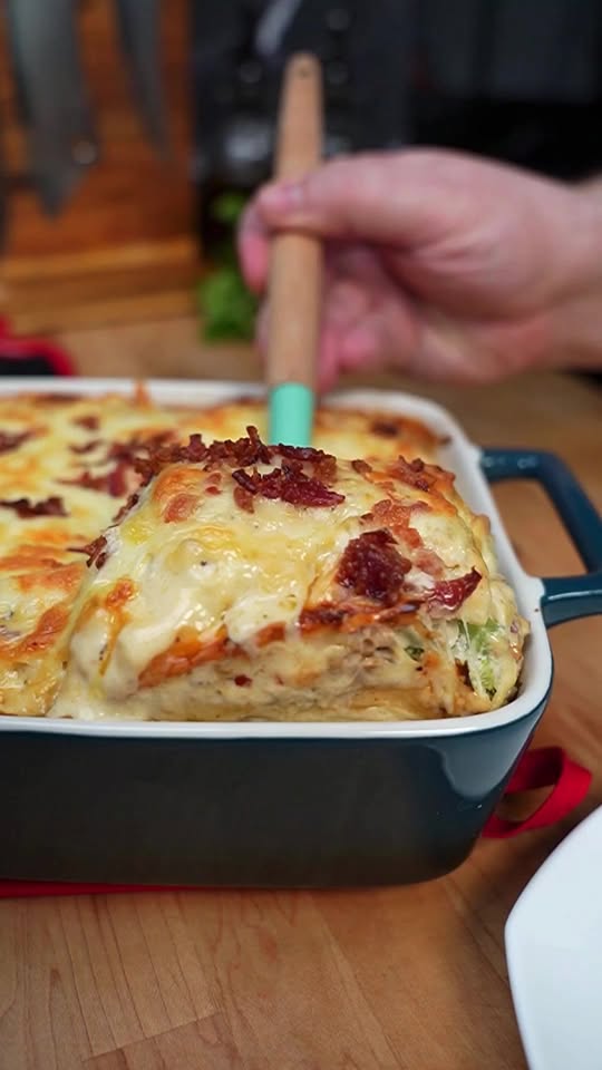Chicken Broccoli Bacon Roll Ups