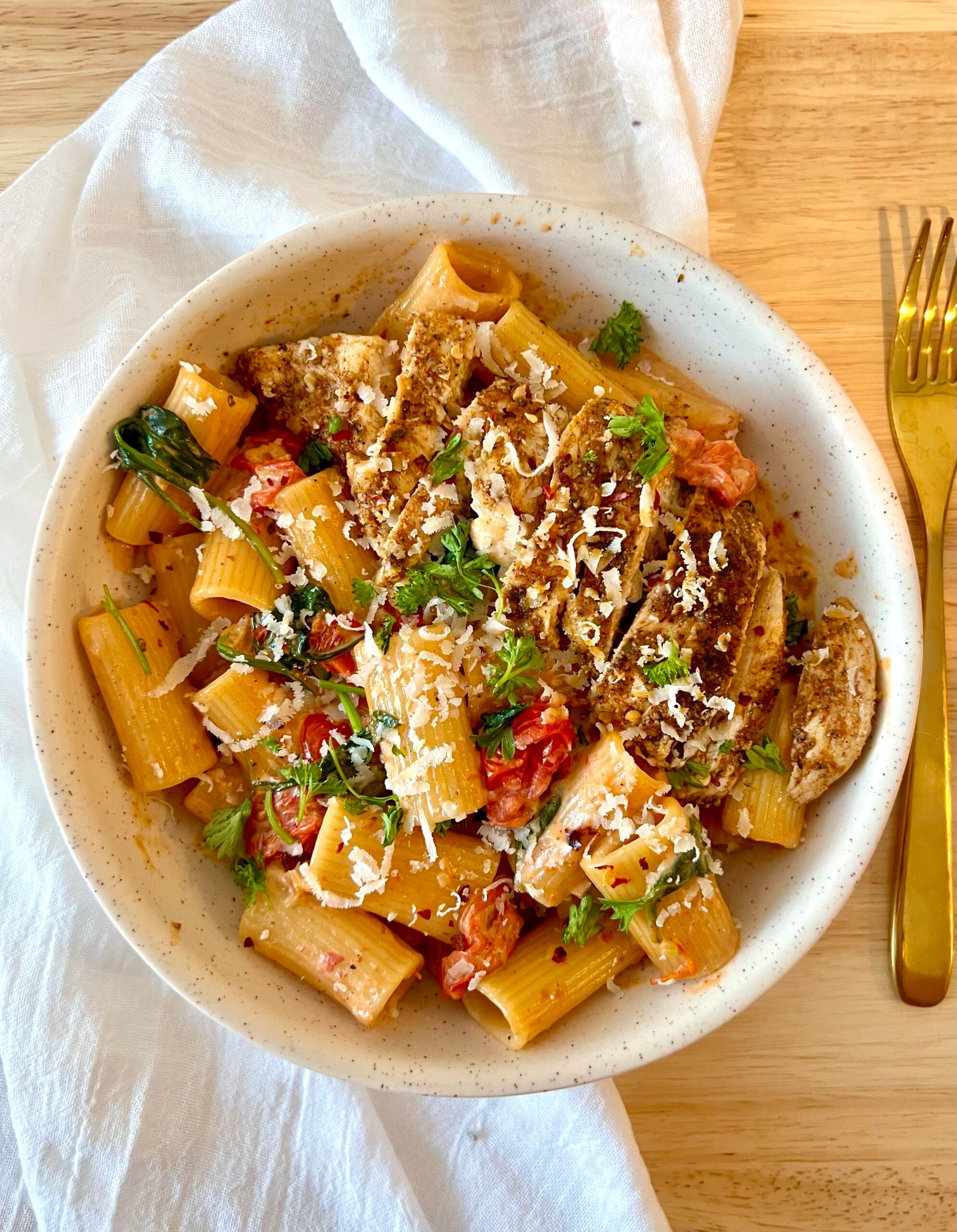 Creamy Tuscan Chicken Pasta