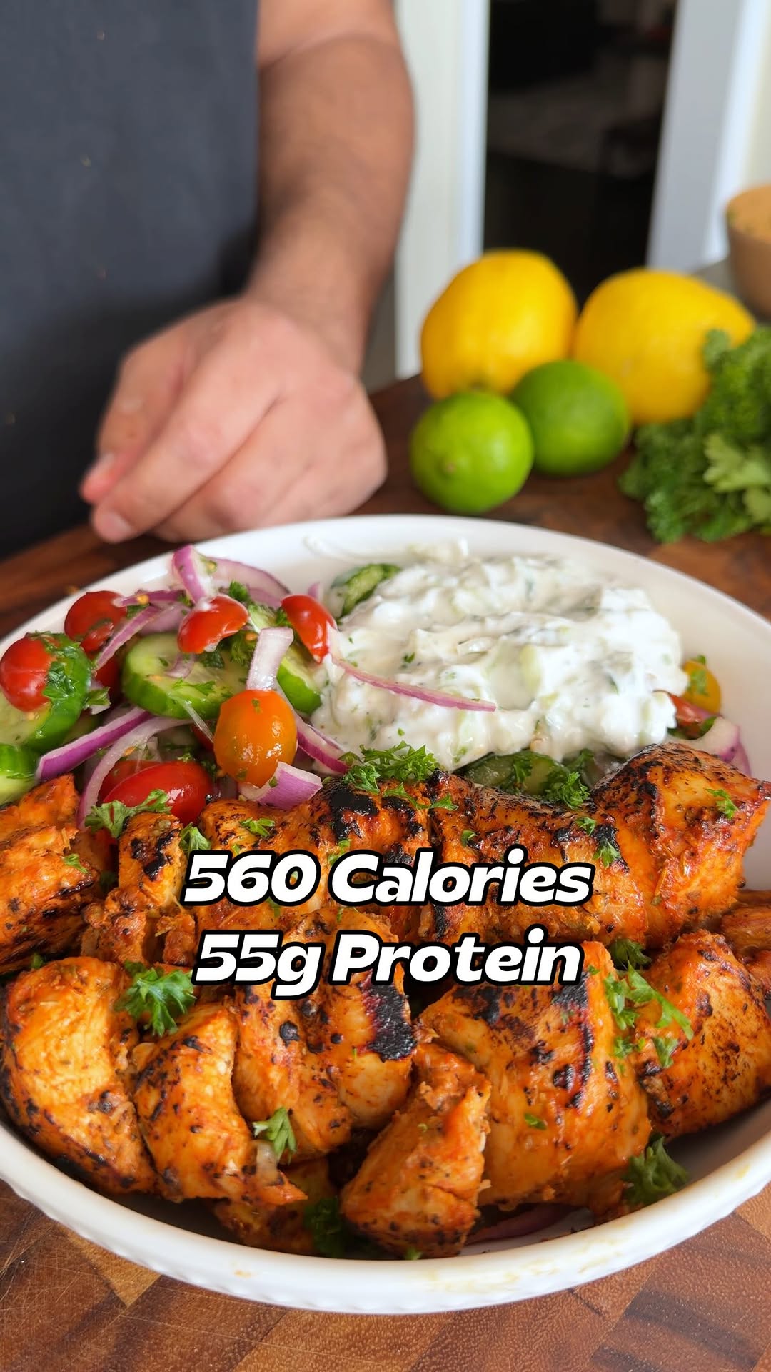 Chicken Souvlaki Bowl