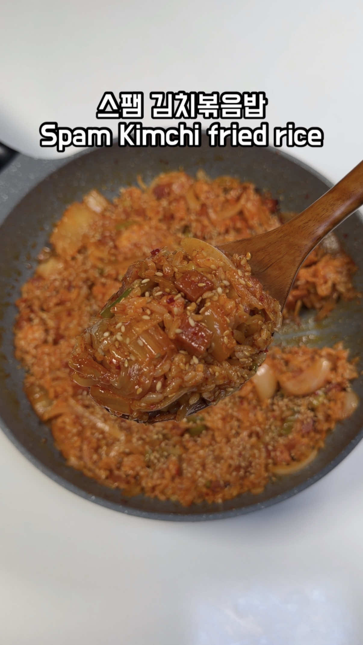 Spam Kimchi Fried Rice