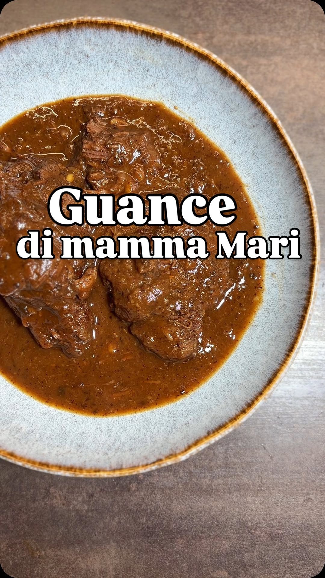 Mamma Mari's Braised Beef Cheeks
