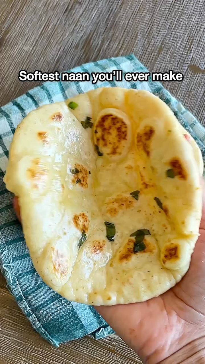 2-Ingredient High-Protein Tofu Naan