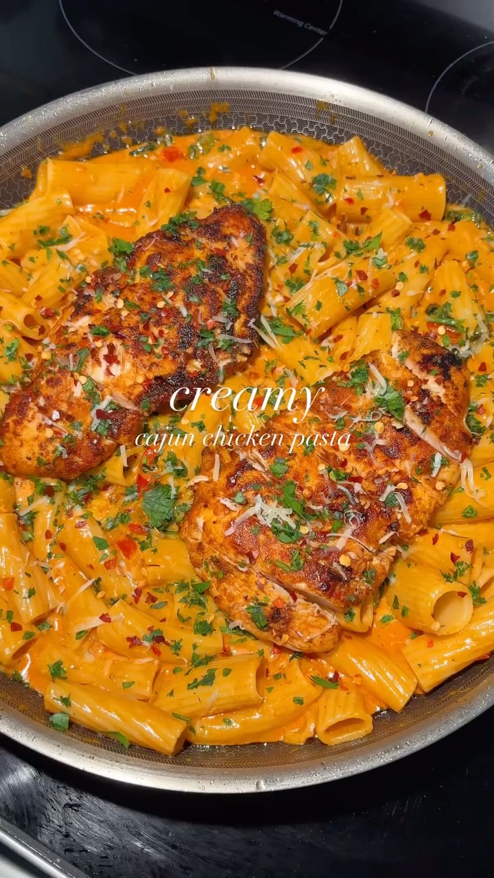 Creamy Cajun Chicken Pasta