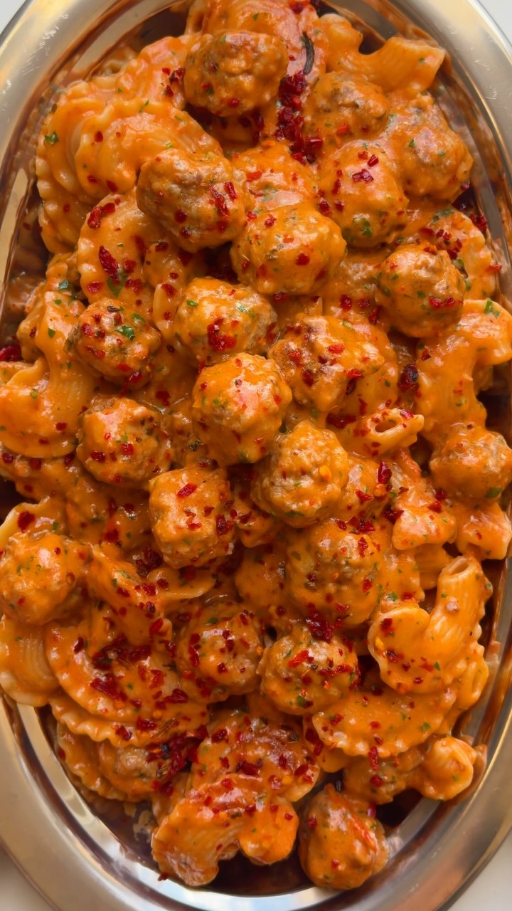 Mini Meatball Pasta