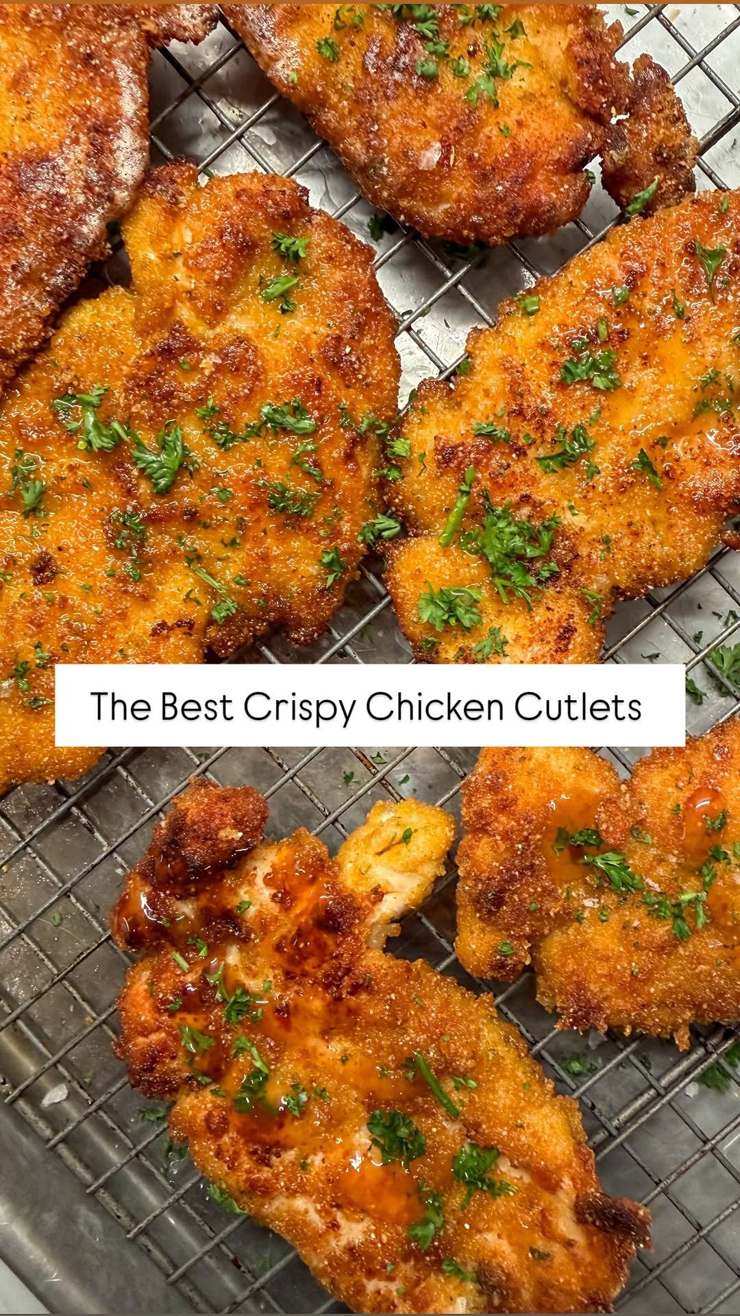 Crispy Chicken Cutlets with Semolina
