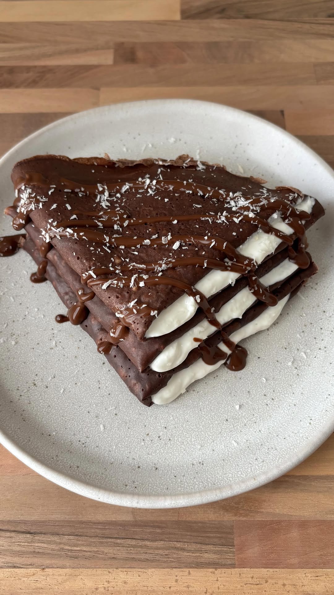 Protein Cocoa Water Crepes